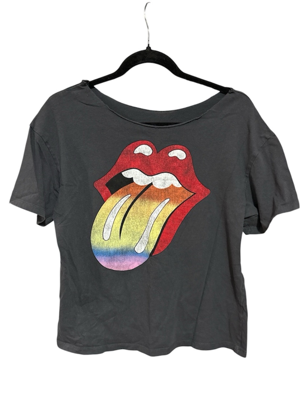 THE ROLLING STONES Rainbow Tongue Tee